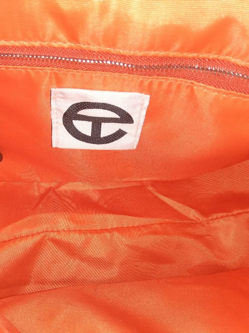 Beautiful Telfar Orange Shopper Tote Bag Medium 15